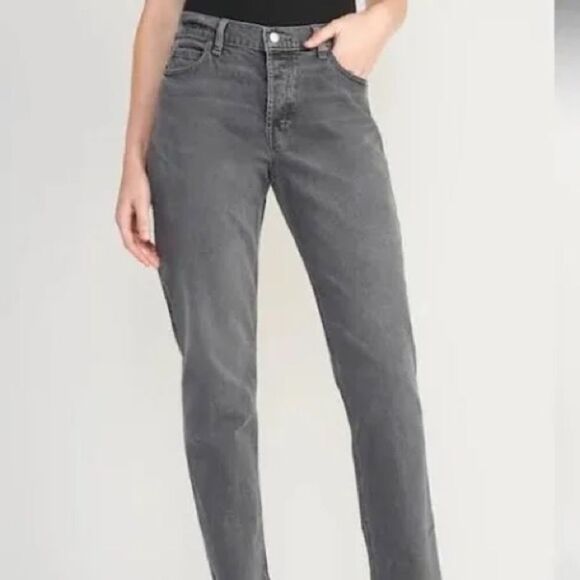 Old Navy Denim - Old Navy High -Rise Slouchy Straight Size 12 NWT